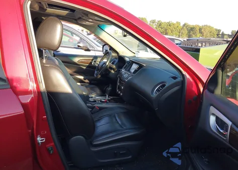 2013 Nissan Pathfinder Sl z USA, uszkodzony, nr VIN 5N1AR2MM0DC666097